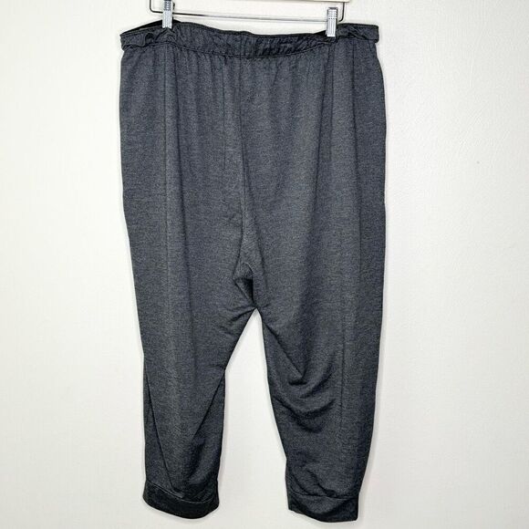 Nike Soft Knit Charcoal Gray Ankle Joggers - US size 1X - Picture 2 of 7